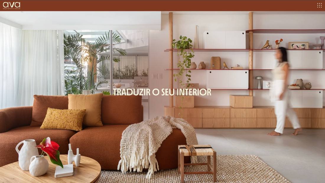 Site da Ava Arquitetura